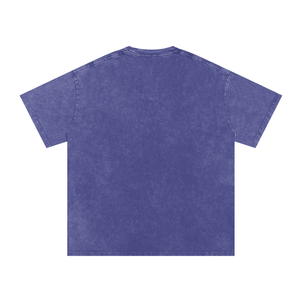 Women's Faith Based Apparel - My Peace I Give You - Snow Washed Oversized Cotton T-Shirt