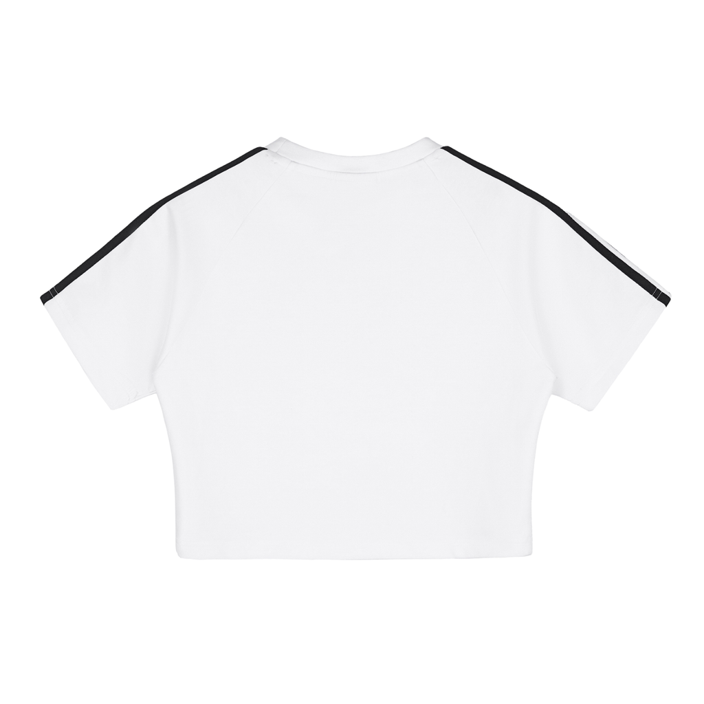 Glory in Every Rep - Women's Faith Based Apparel - Taped Cooling Performance Crop Top