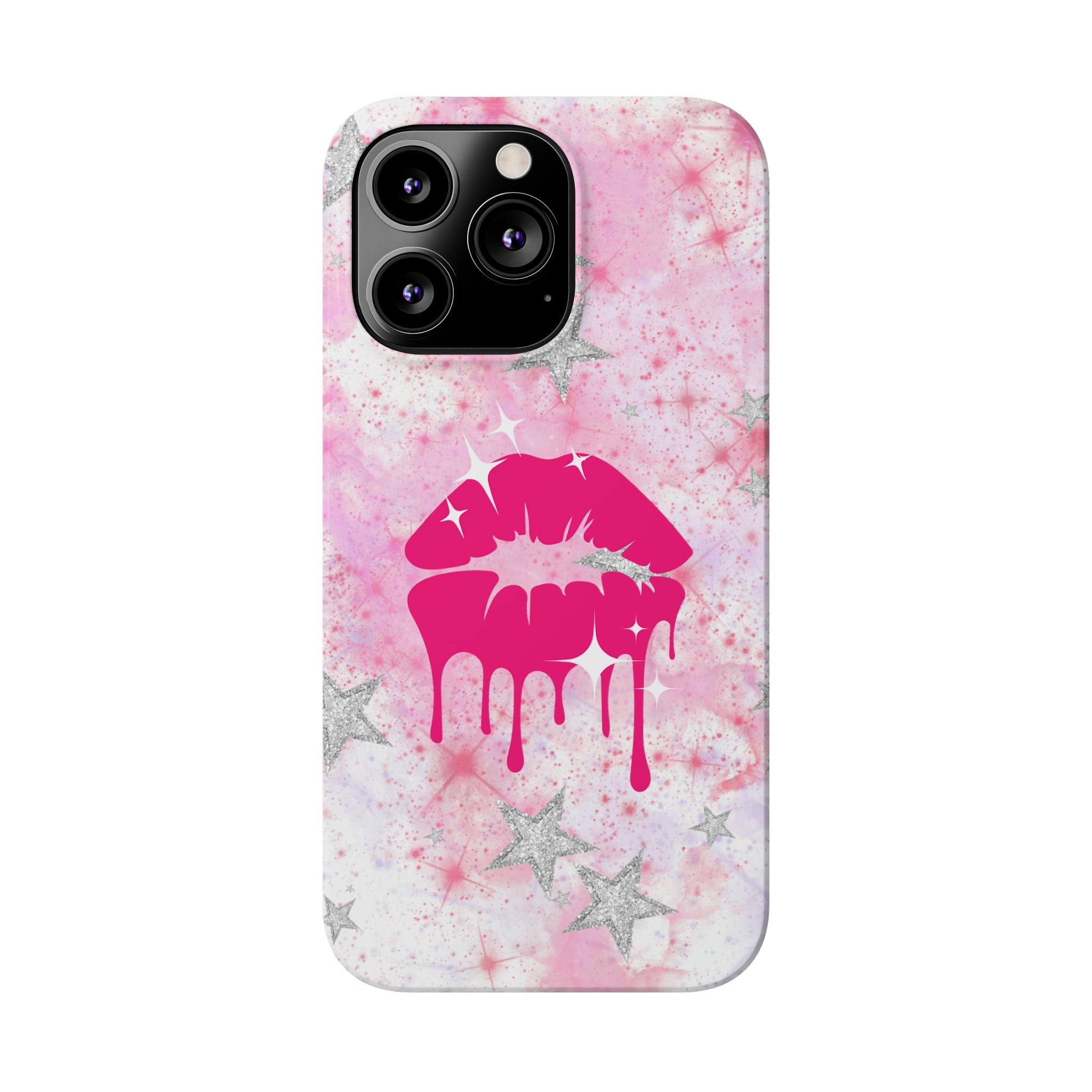 Durable iPhone & Andoird Protective Phone Case - Womens' Lips Slim Case
