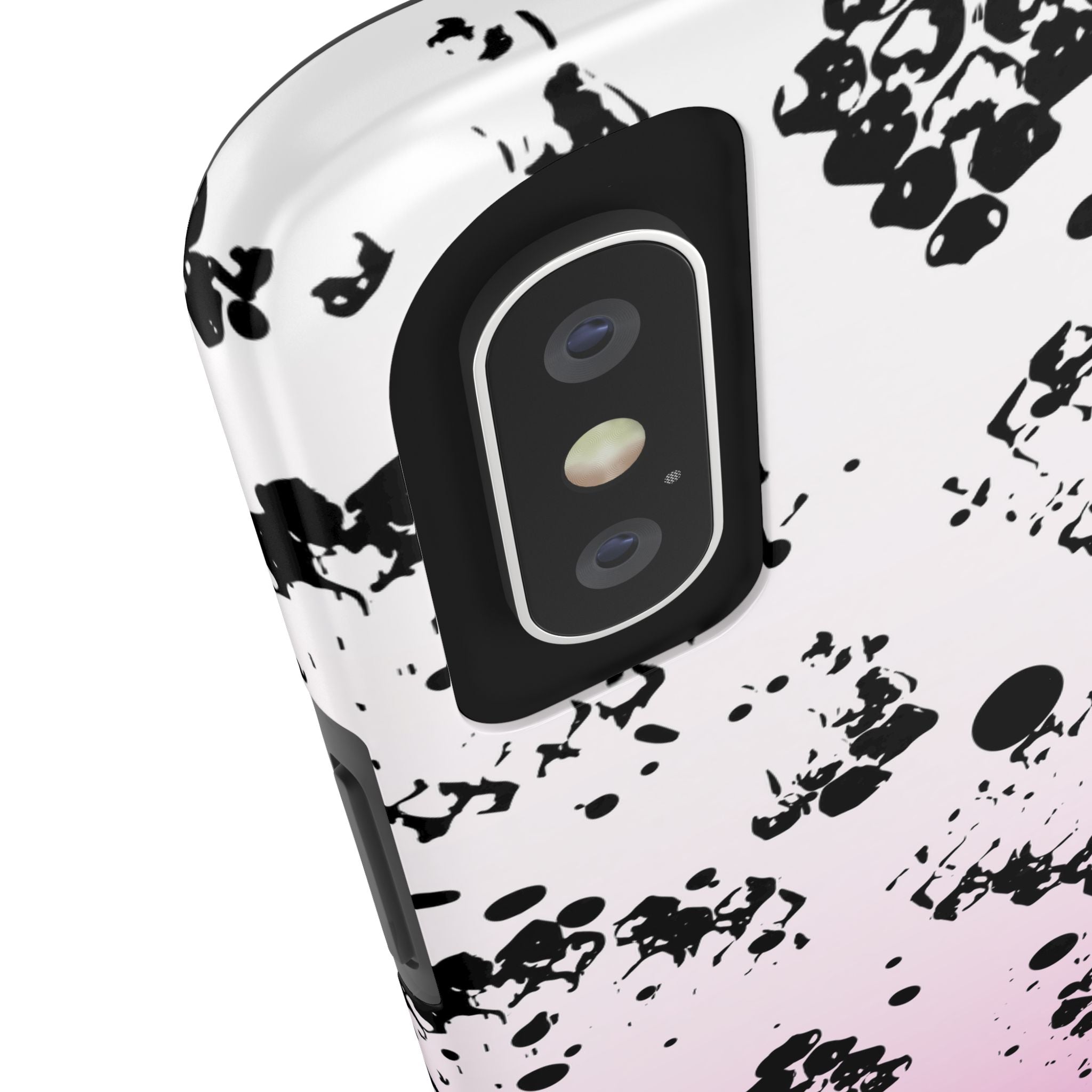 Durable iphone & Android Protection - Pink Ombre Snake Skin Tough Phone Case