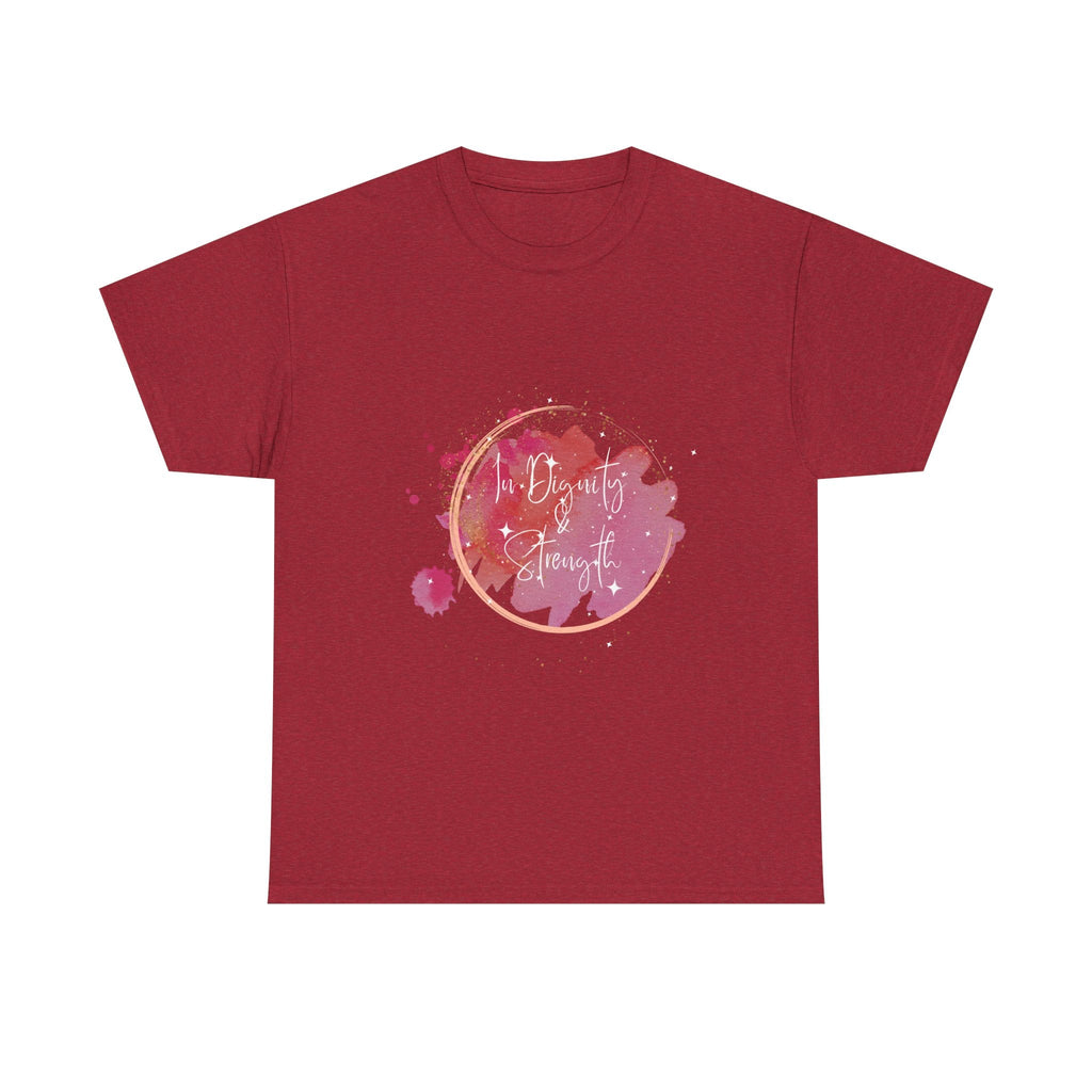Proverbs 31:25 - Faith Based Aparal - Heavy Cotton Womens' Tee