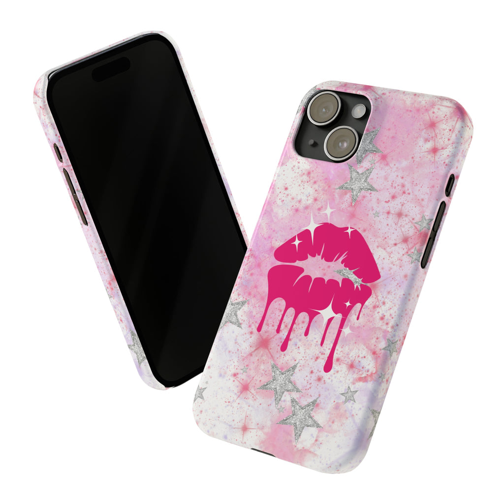 Durable iPhone & Andoird Protective Phone Case - Womens' Lips Slim Case