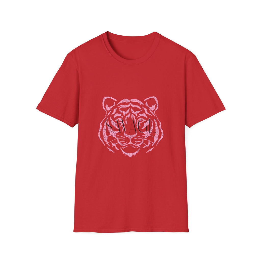 Savage Tiger Graphic Tee | Bold Trendsetter Softstyle T-Shirt