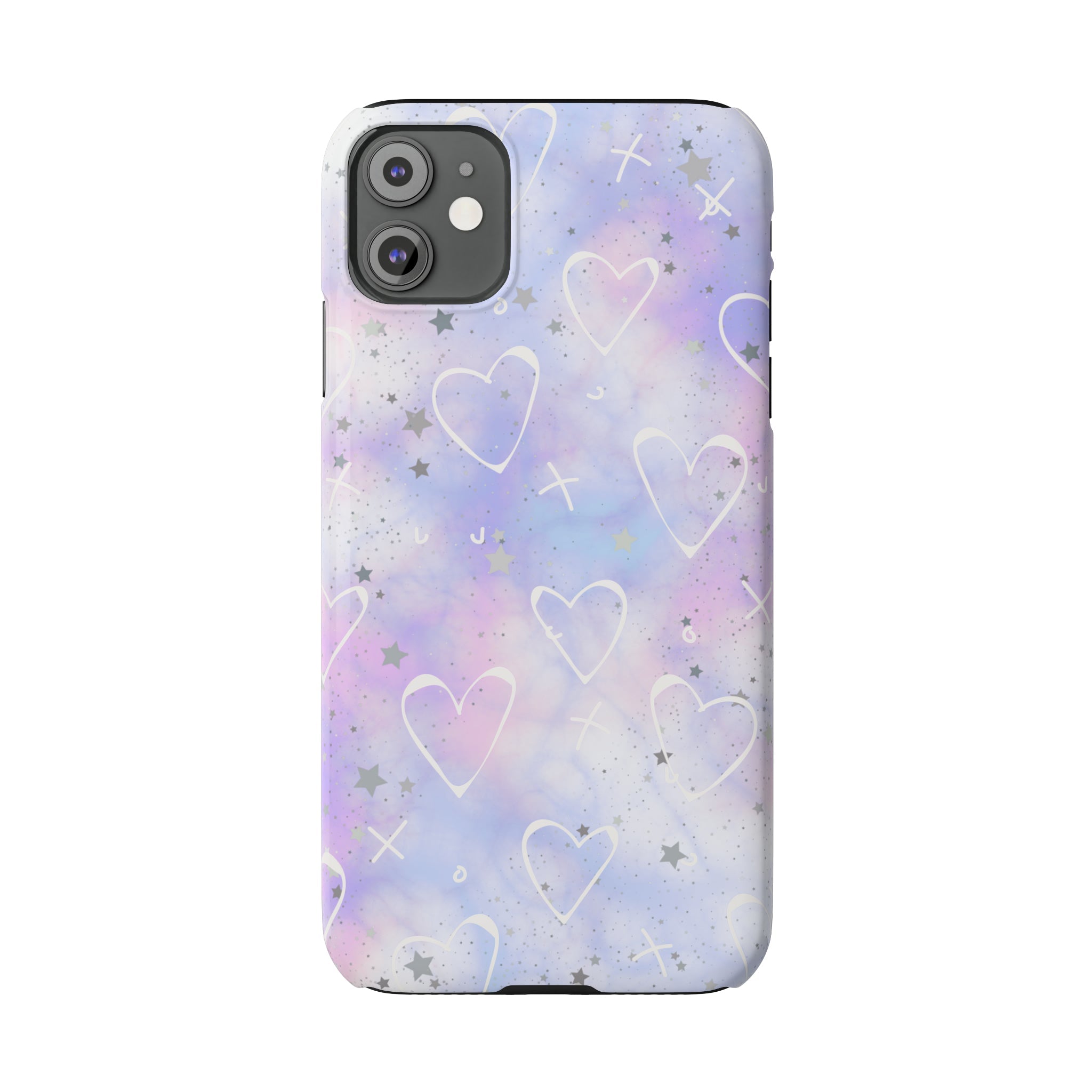 Durable iPhone Case - Galaxy Hearts