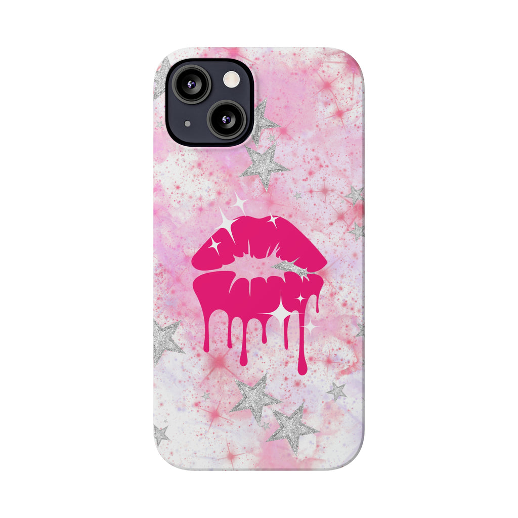 Durable iPhone & Andoird Protective Phone Case - Womens' Lips Slim Case