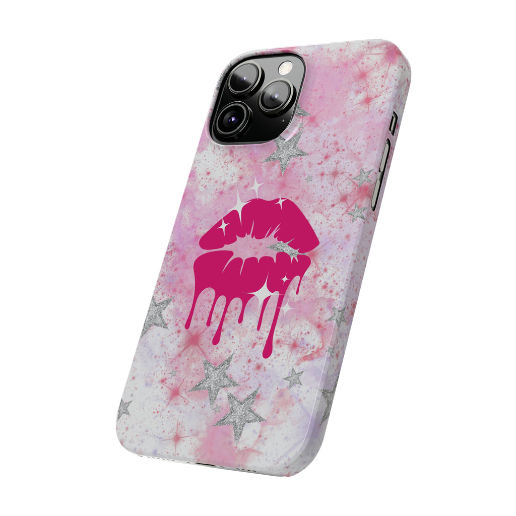 Durable iPhone & Andoird Protective Phone Case - Womens' Lips Slim Case