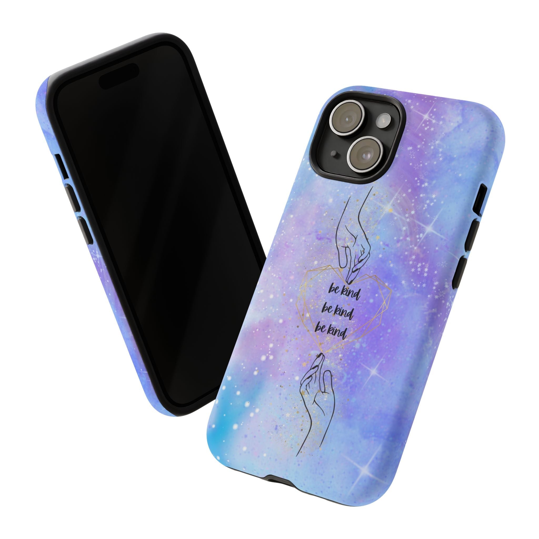 Durable iPhone 15 Case - Be Kind Phone Case