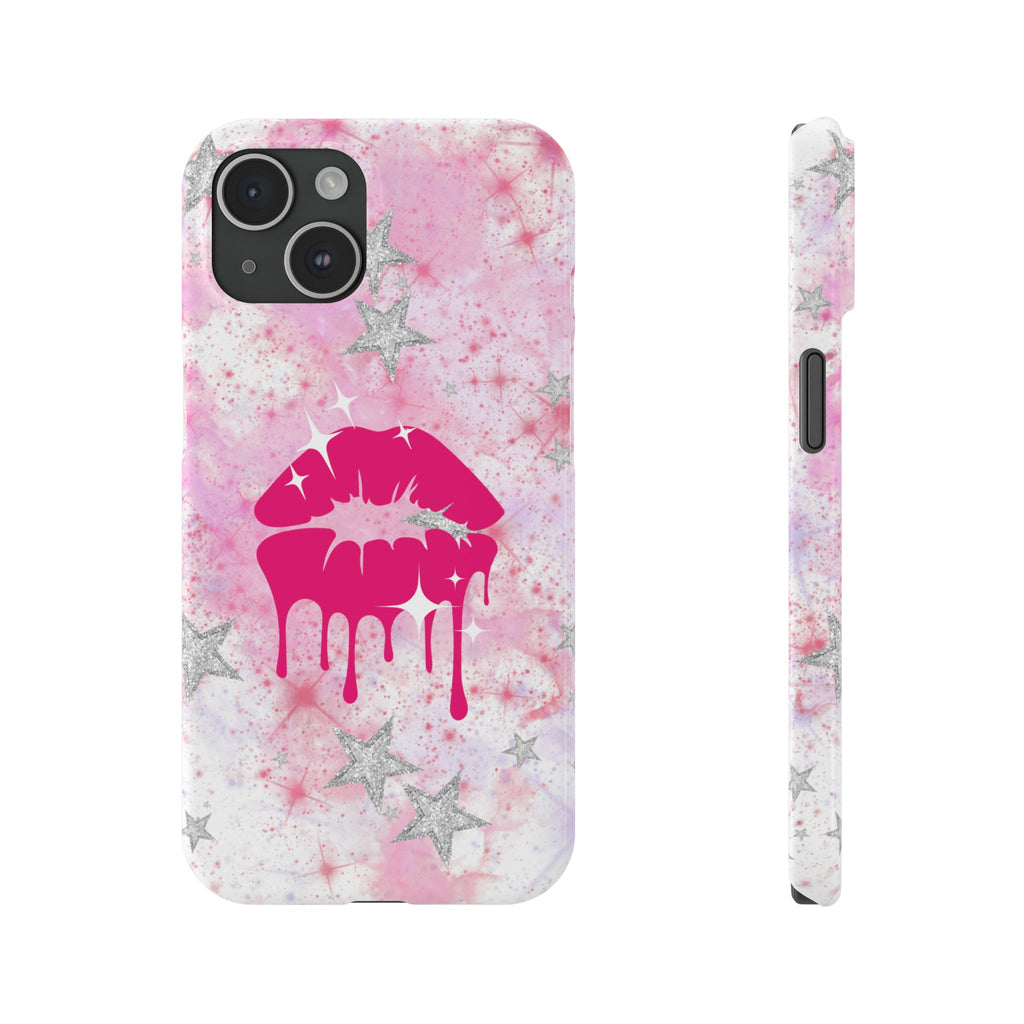 Durable iPhone & Andoird Protective Phone Case - Womens' Lips Slim Case