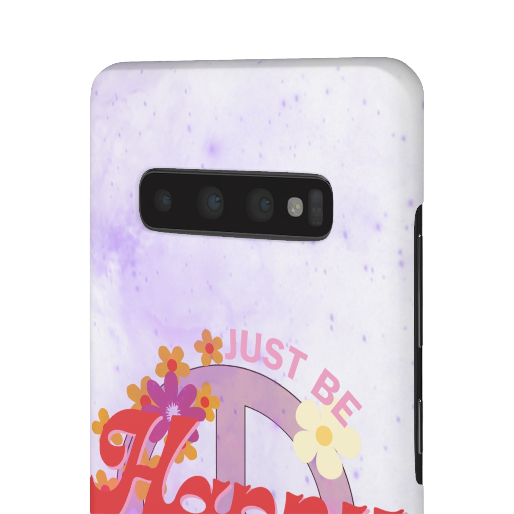 Durable iPhone & Android Protection - Just Be Happy Snap Case