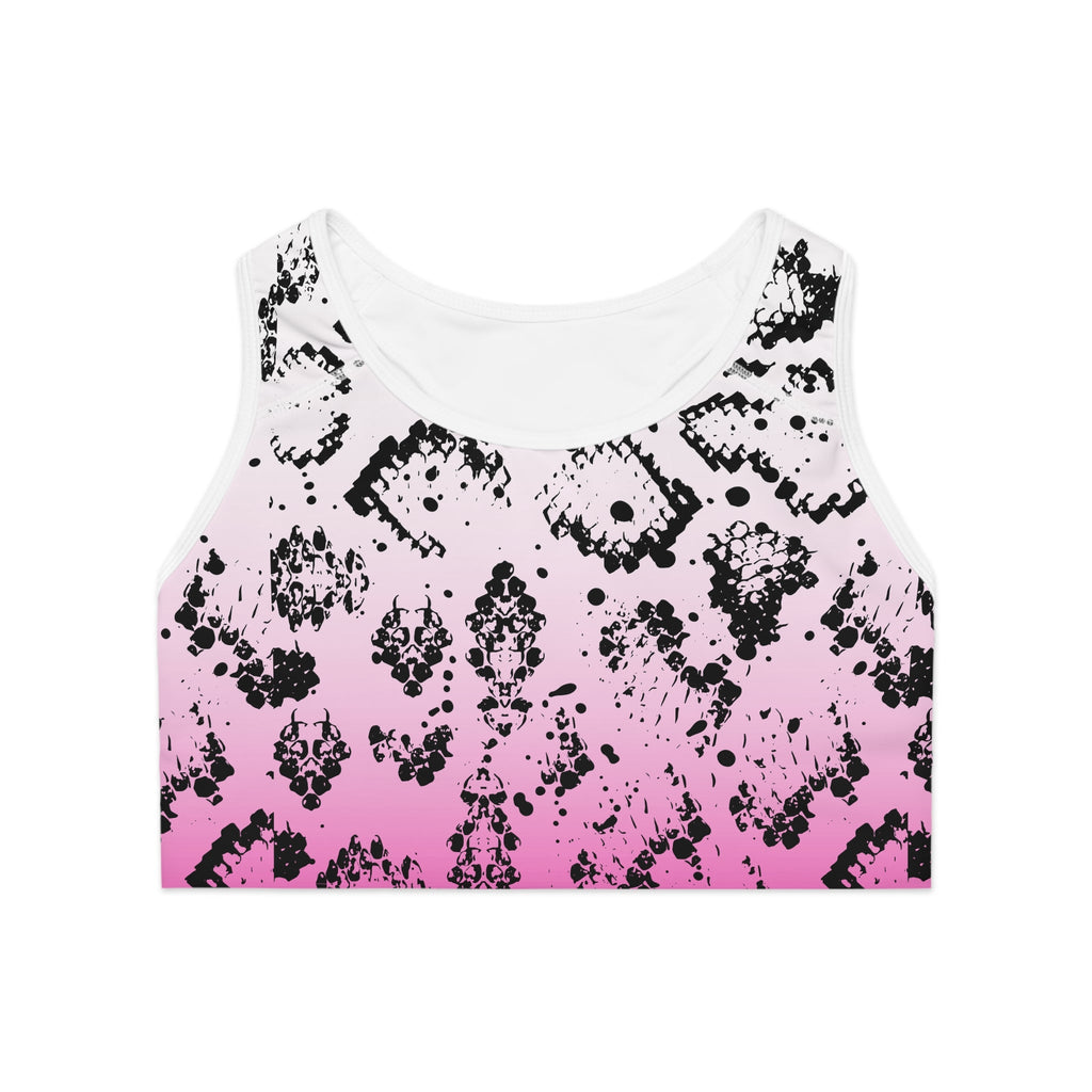 Pink Chic Snakeskin Gradient Print - Womens' Activewear