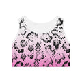Pink Chic Snakeskin Gradient Print - Womens' Activewear