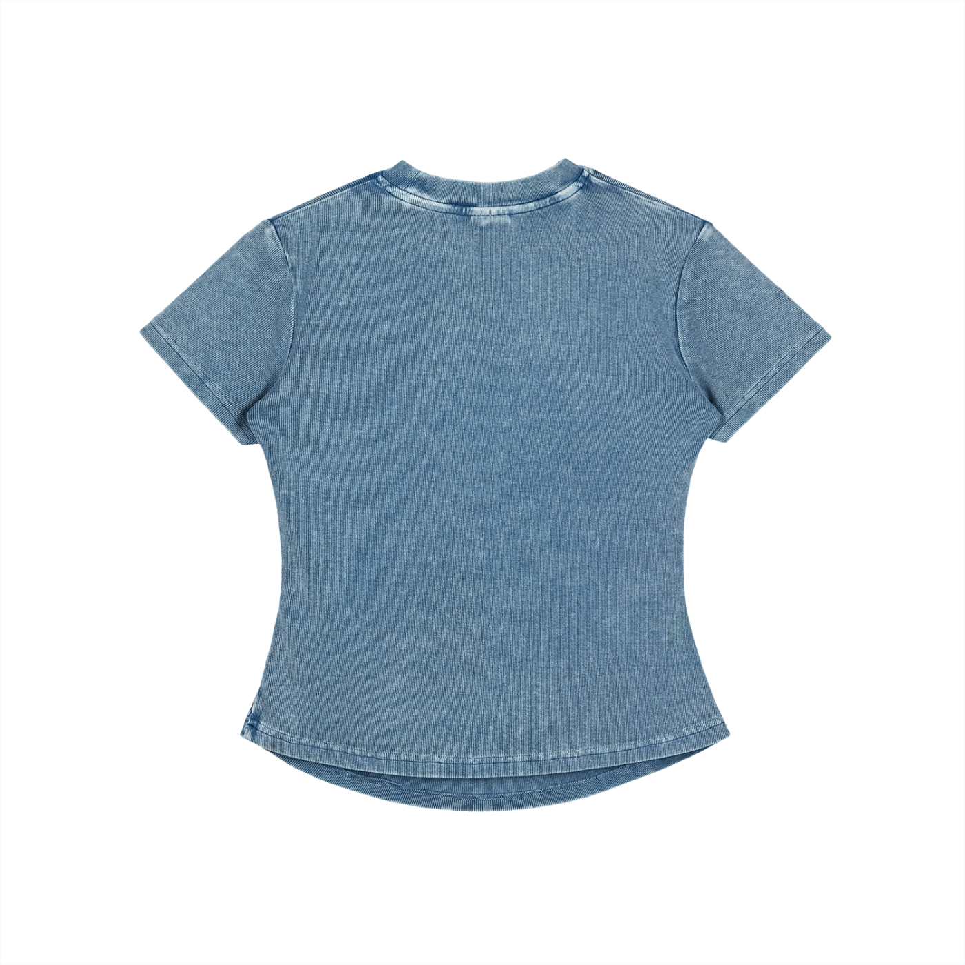 Women's Vintaged-Wash Bodycon Cotton T-Shirt - Faith Based Apparel - Wing T-Shirt