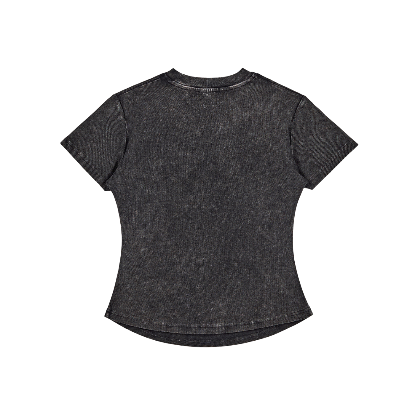 Women's Vintaged-Wash Bodycon Cotton T-Shirt - Faith Based Apparel - Wing T-Shirt