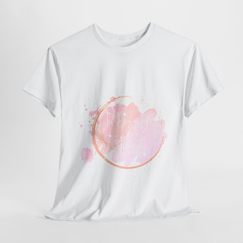 Proverbs 31:25 - Faith Based Aparal - Heavy Cotton Womens' Tee