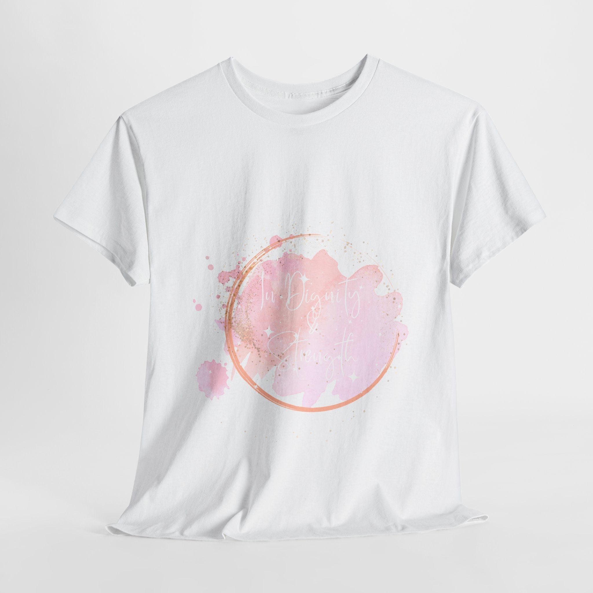 Proverbs 31:25 - Faith Based Aparal - Heavy Cotton Womens' Tee