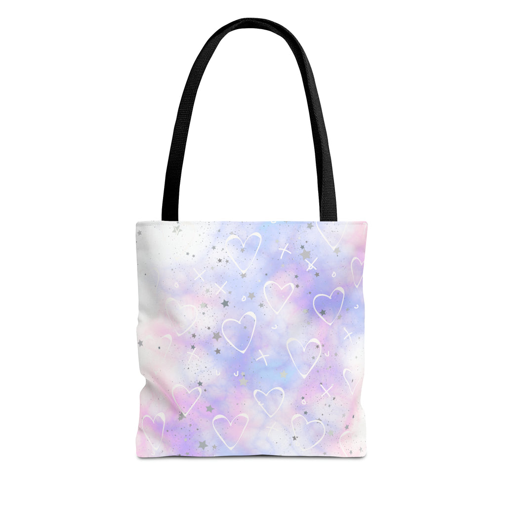 Starkissed Heart Galaxy Tote Bag