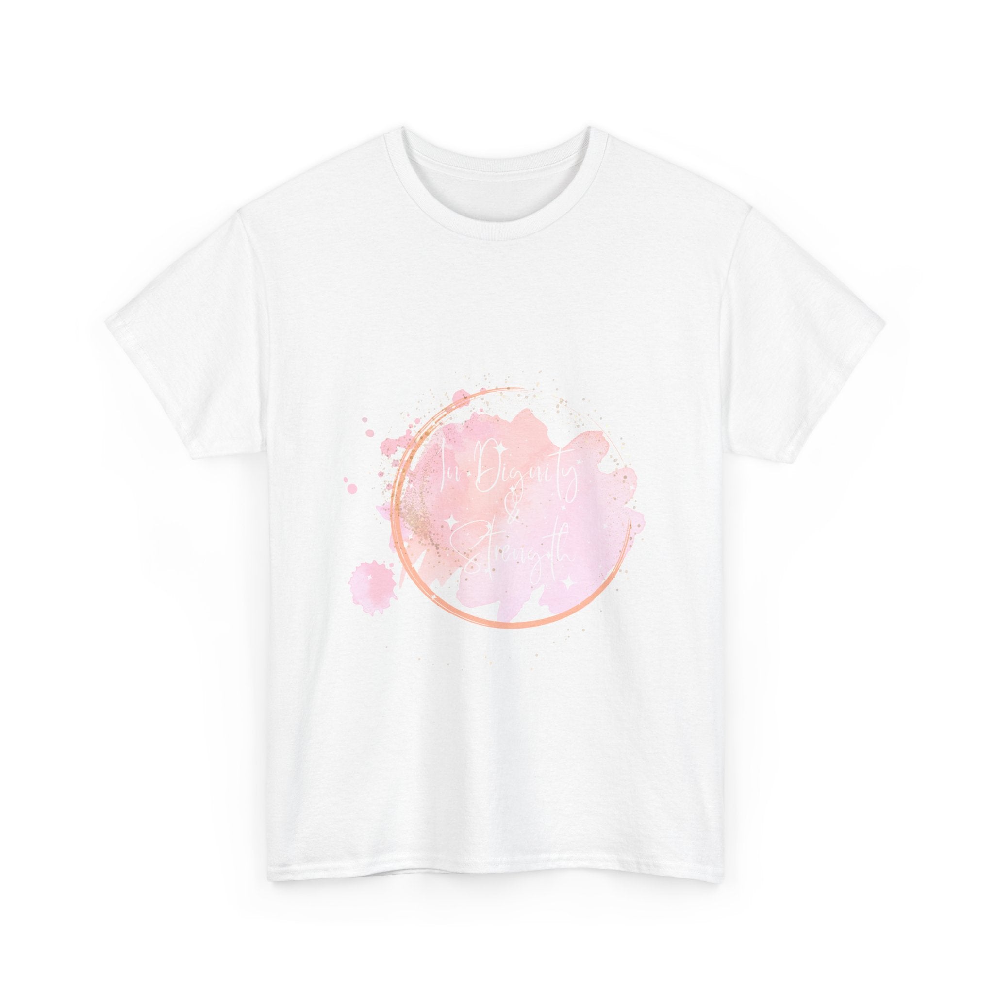 Proverbs 31:25 - Faith Based Aparal - Heavy Cotton Womens' Tee