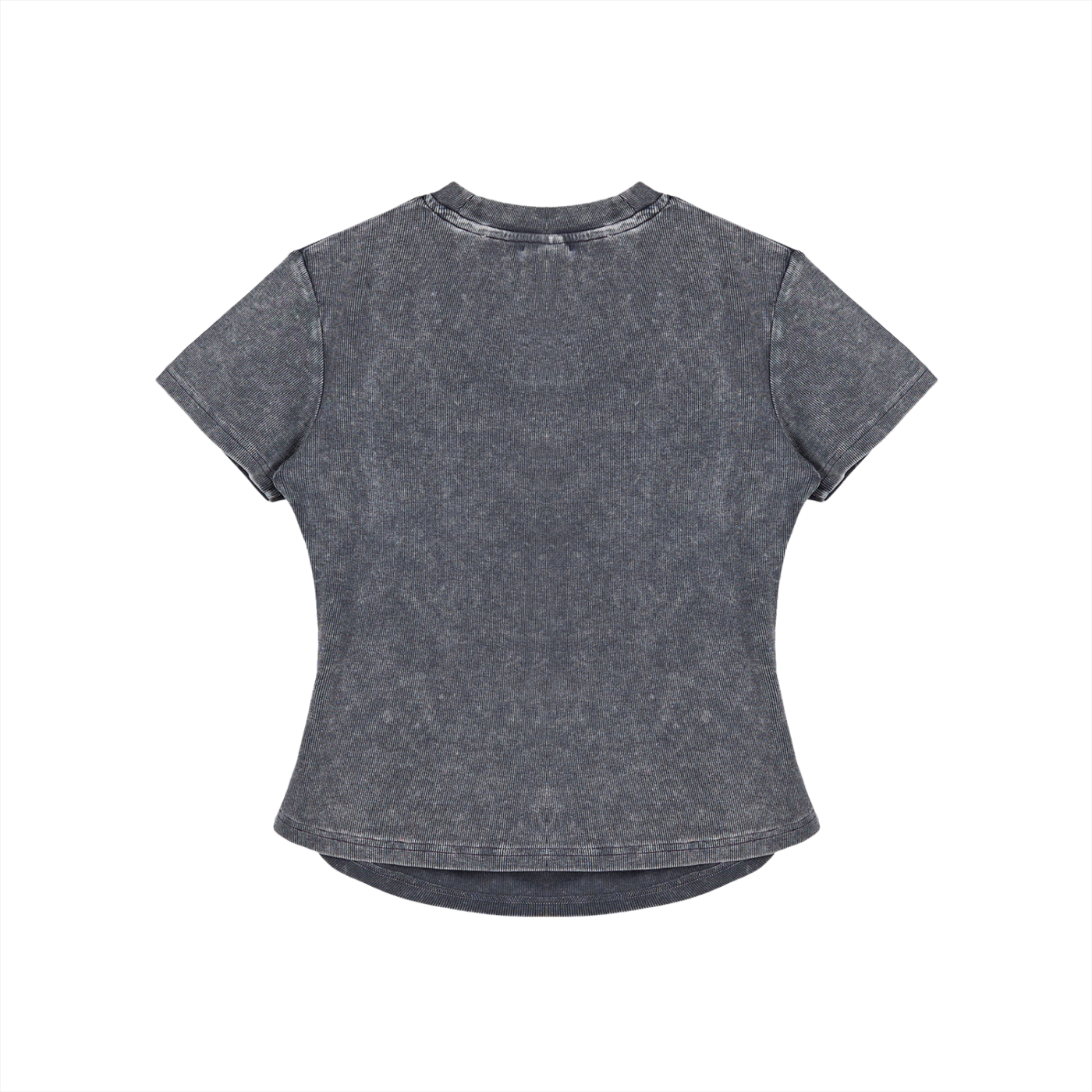 Women's Vintaged-Wash Bodycon Cotton T-Shirt - Faith Based Apparel - Wing T-Shirt
