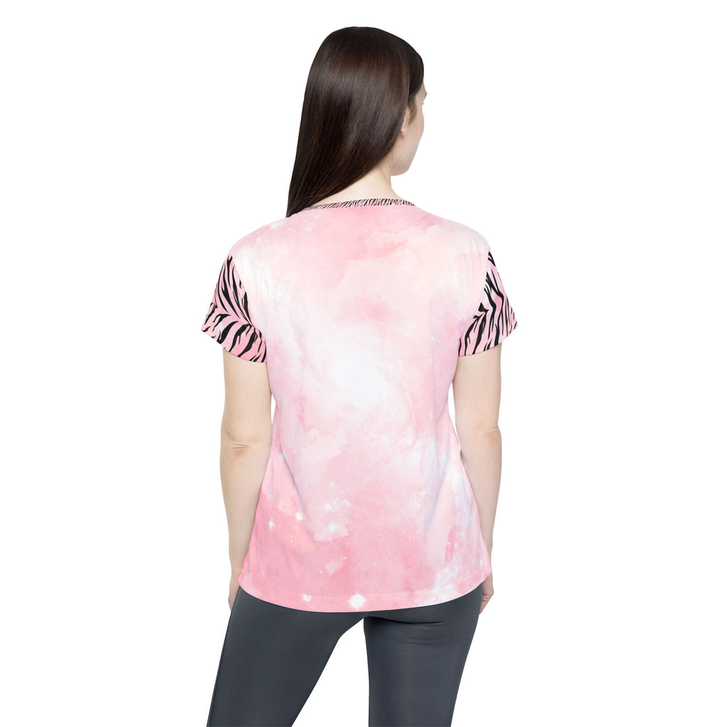 Savage Pink Tiger Women's Sports Jersey – Stylish Athletic Tee for Active Lifestyles