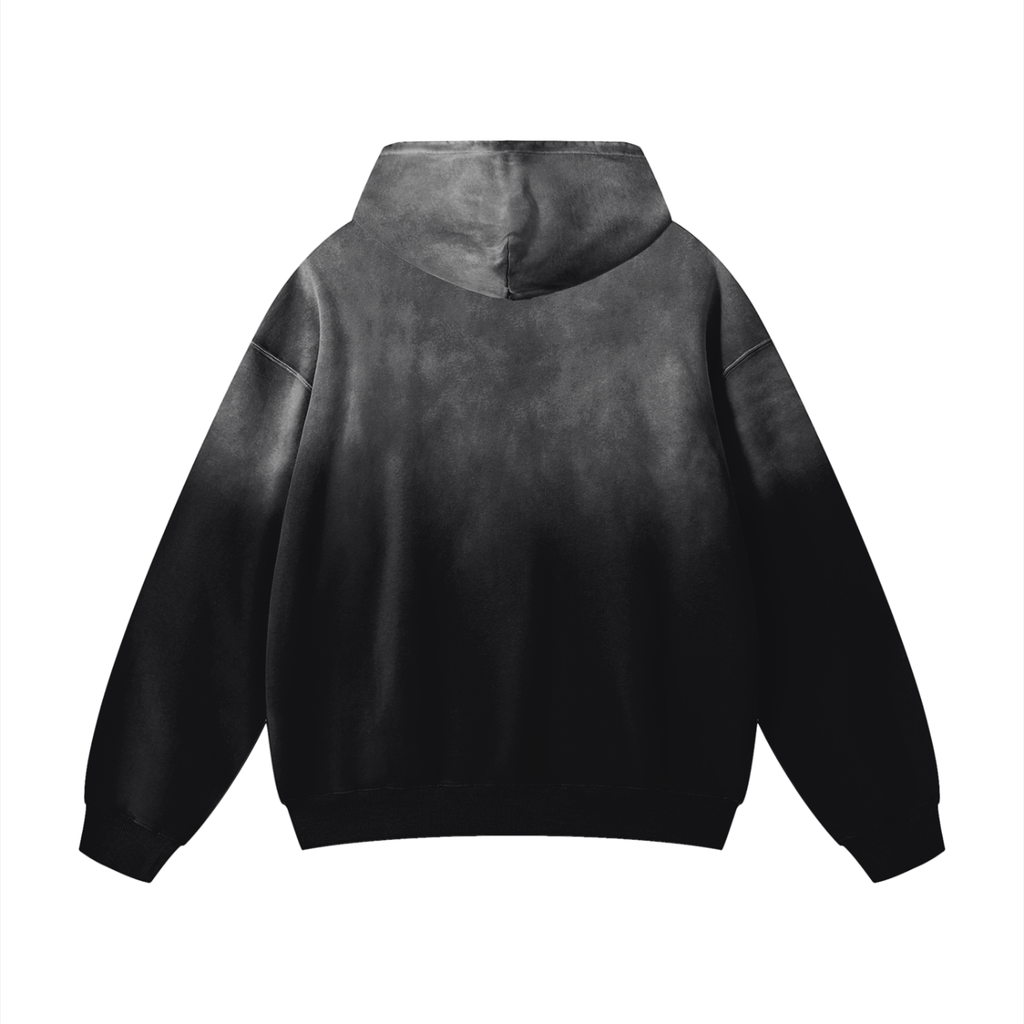 Unisex Heavyweight Sunfade Oversized Hoodie - Faith Based Apparel - Colossians 3:15