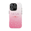 Durable iPhone & Android Protective Case - Cute Pink Cat Phone Case