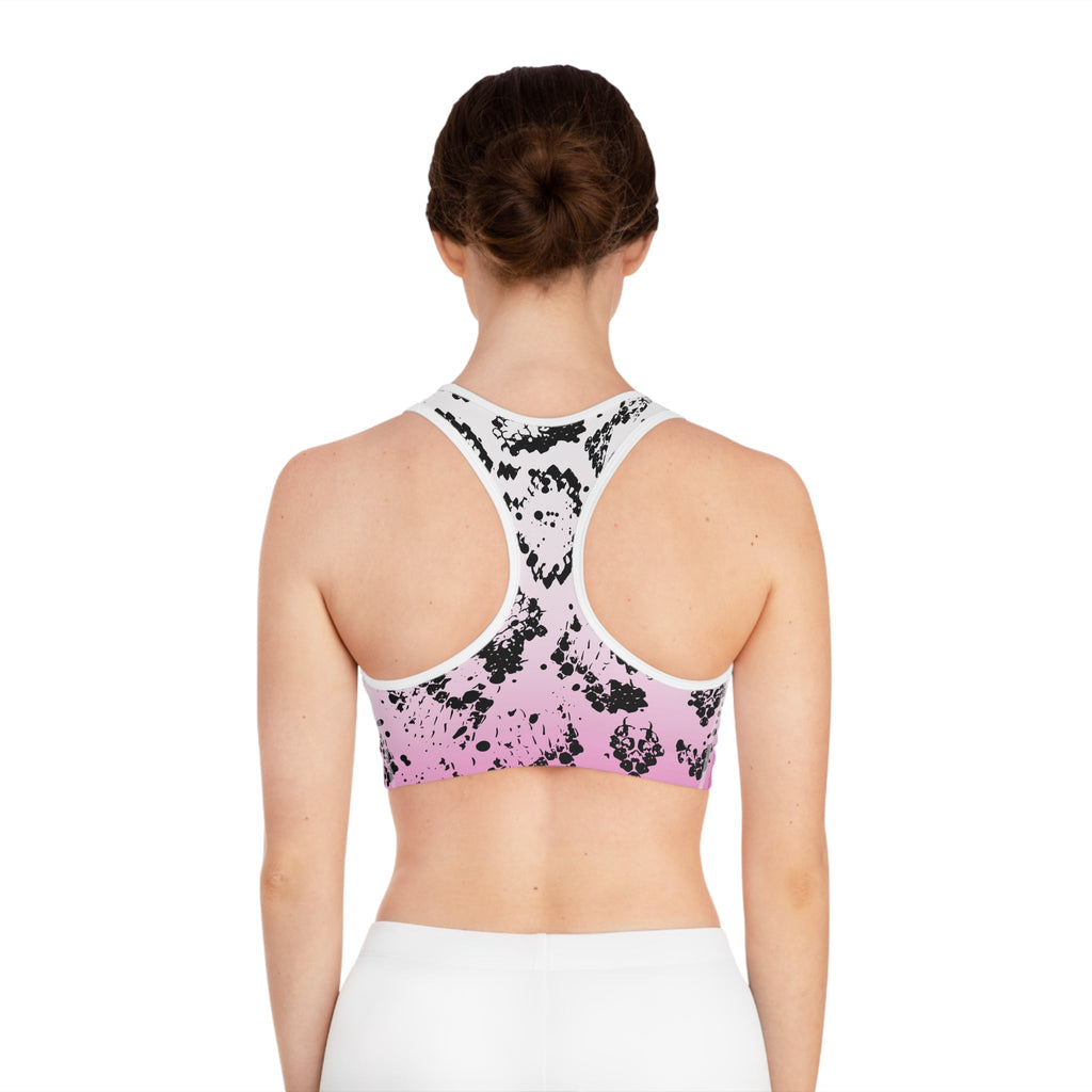 Pink Chic Snakeskin Gradient Print - Womens' Activewear