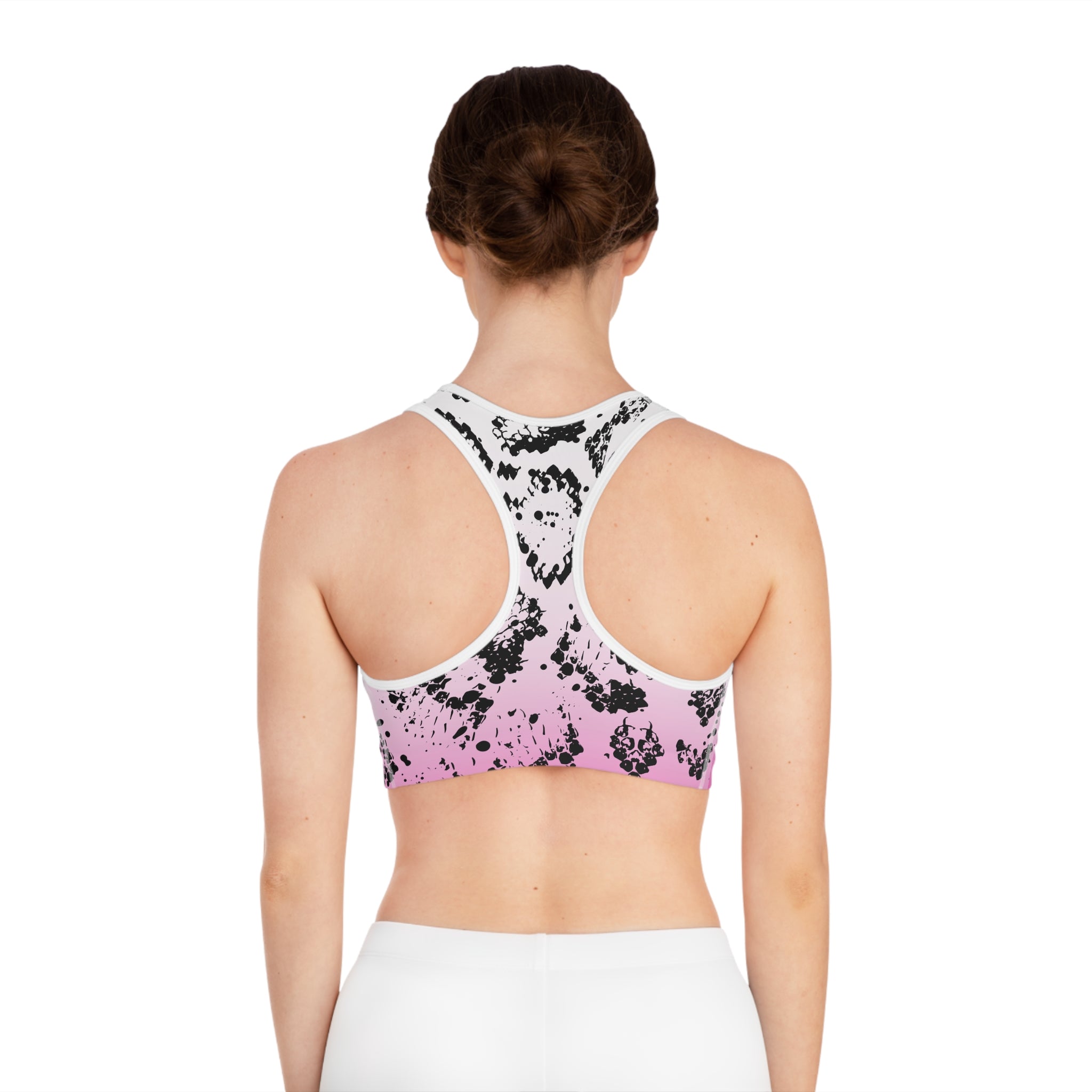 Pink Chic Snakeskin Gradient Print - Womens' Activewear