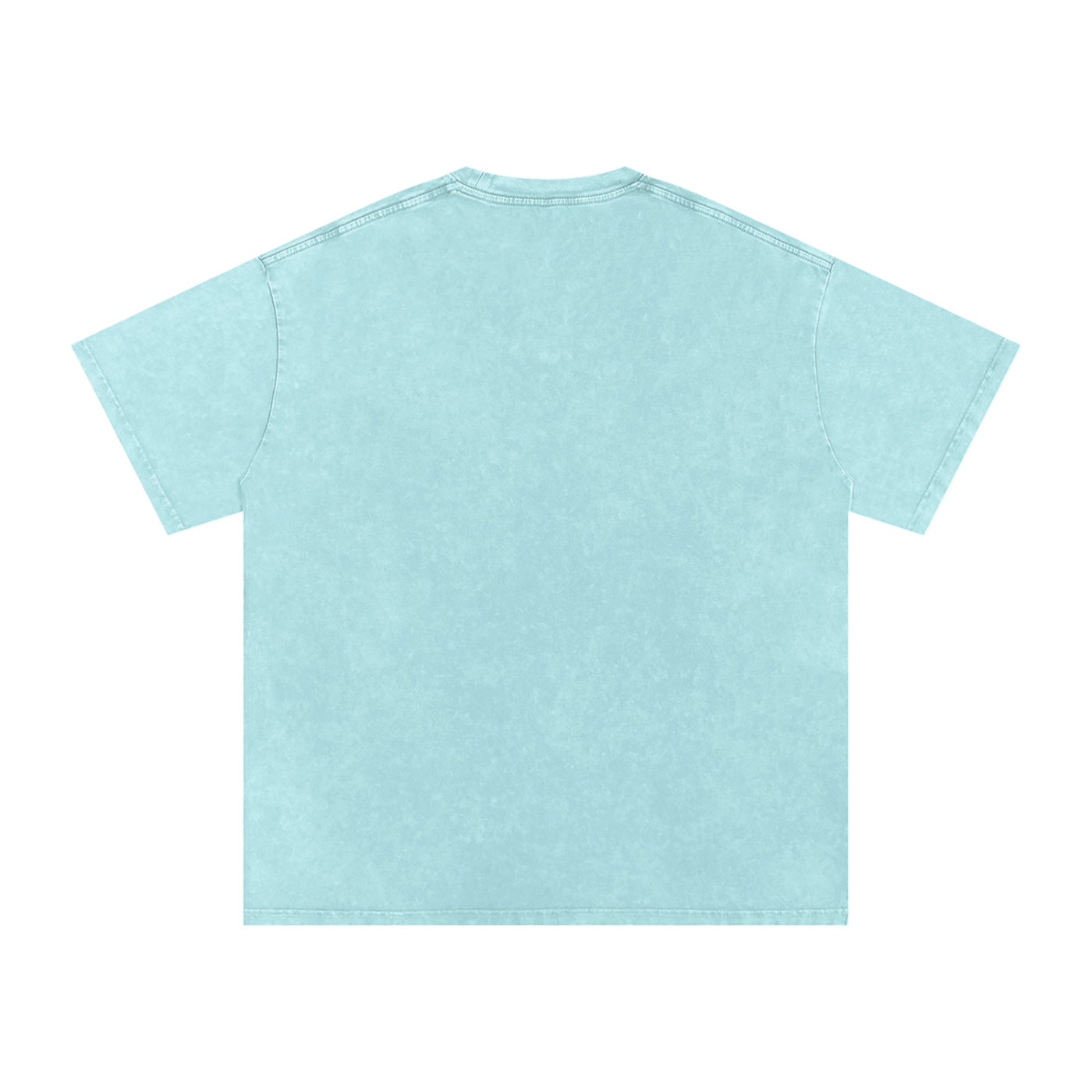 Faith Can Move Mountains - Faith Based Apparel - Unisex - Snow Washed Oversized Cotton T-Shirt