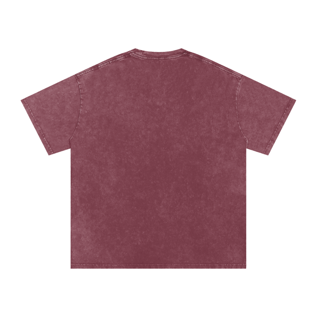 Women's Faith Based Apparel - My Peace I Give You - Snow Washed Oversized Cotton T-Shirt