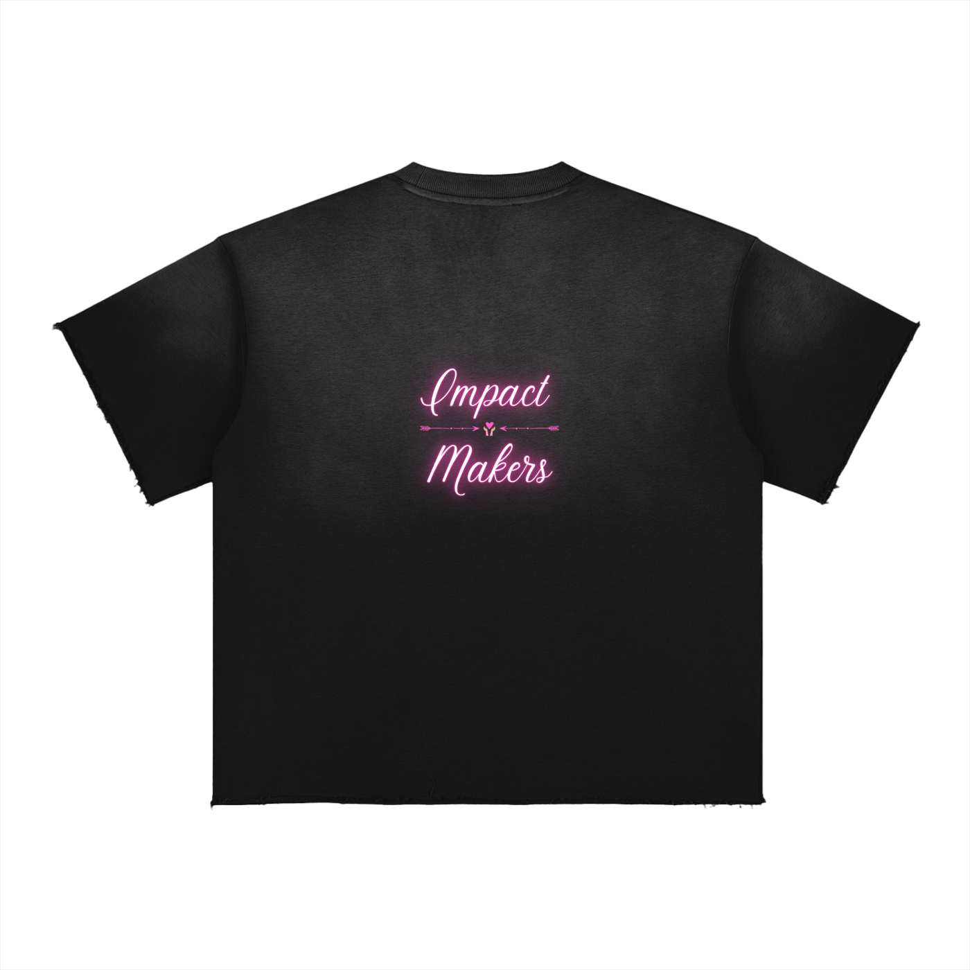 Charity for Peace Foundation - Peace Collective - Unisex Sun Fade Raw Edge T-Shirt