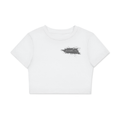 Womens' Faith Based Apparel - Colossians 3:15 - Fitted Crop Cotton T-Shirt