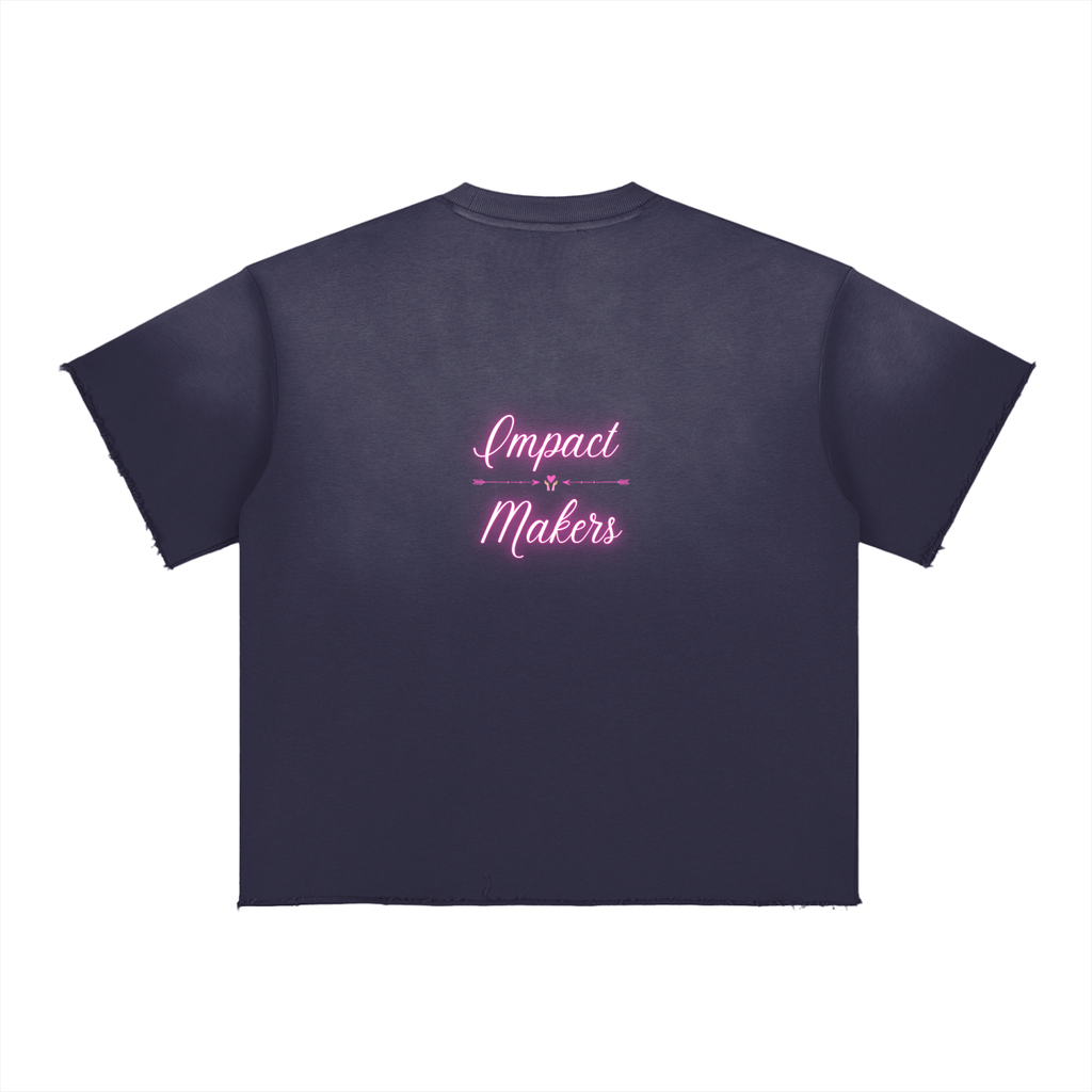 Charity for Peace Foundation - Peace Collective - Unisex Sun Fade Raw Edge T-Shirt