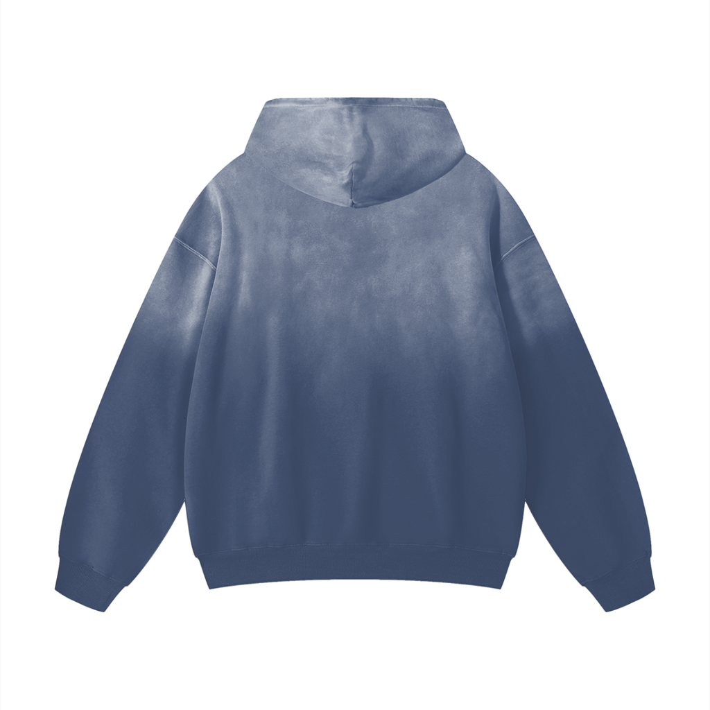 Unisex Heavyweight Sunfade Oversized Hoodie - Faith Based Apparel - Colossians 3:15