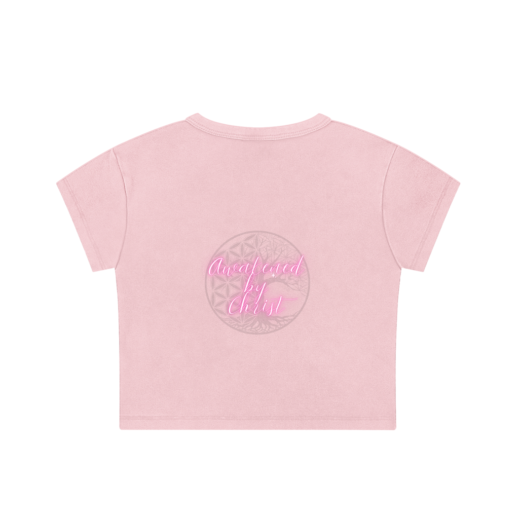 Charity for Peace Foundation - Peace Colelctive - Womens' Snow Washed Crop Top