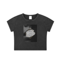 Womens' Fashion Apparel - Speak Your Truth - Graphic Snow Washed Crop Top