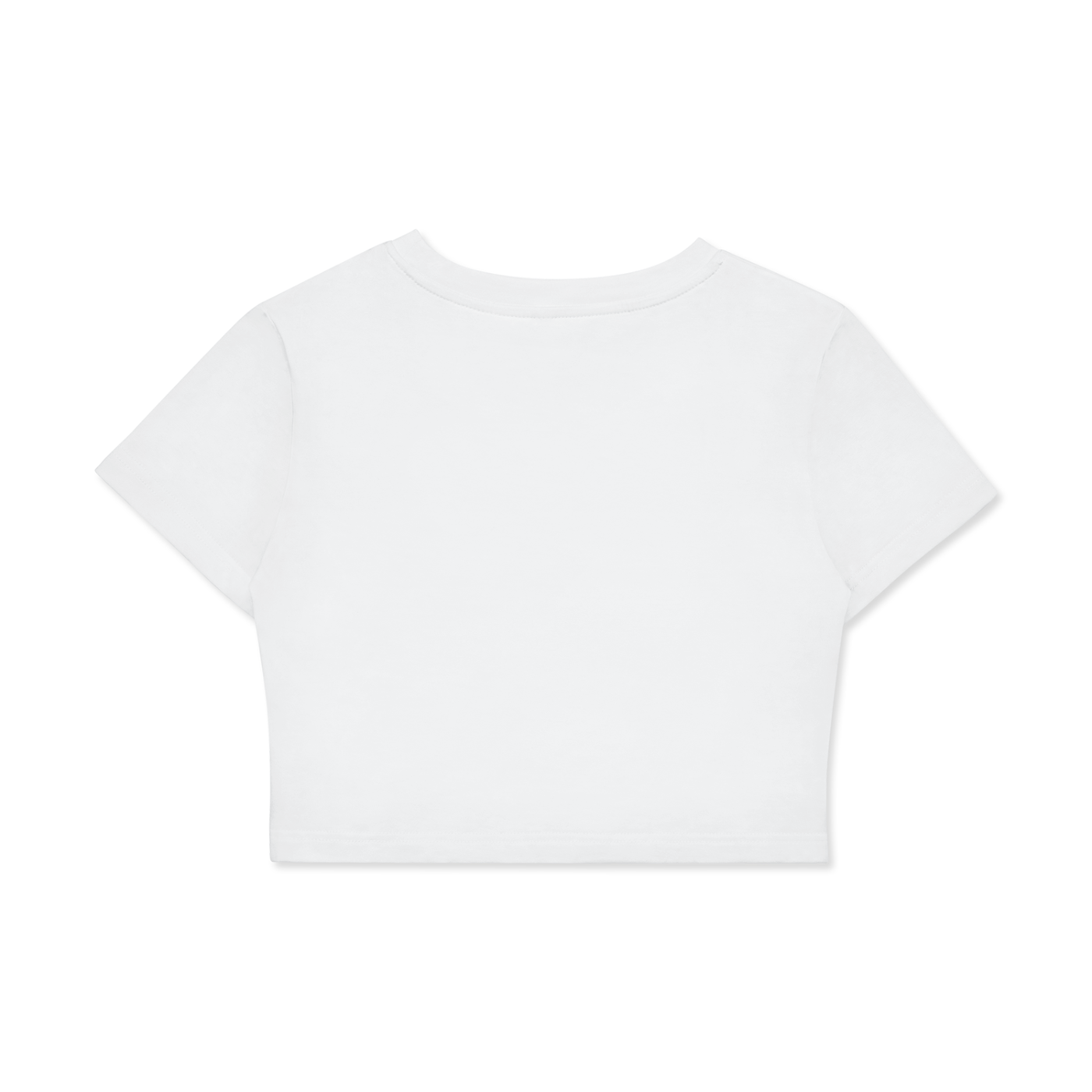 Womens' Faith Based Apparel - Jesus Spoke To Me - Fitted Crop Cotton T-Shirt
