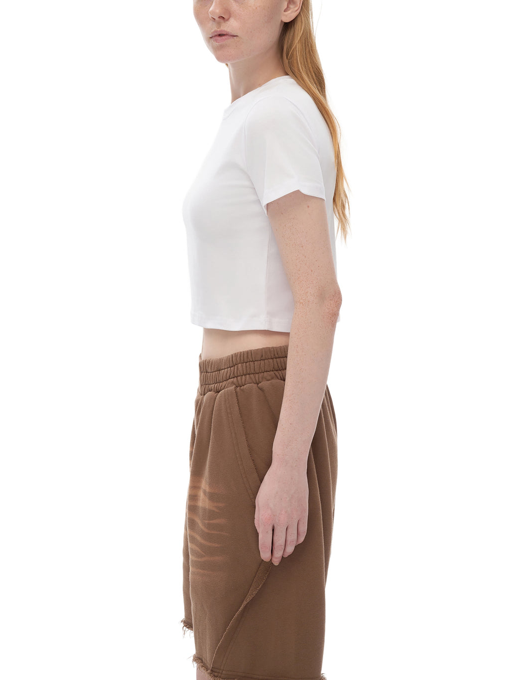Womens' Faith Based Apparel - Colossians 3:15 - Fitted Crop Cotton T-Shirt