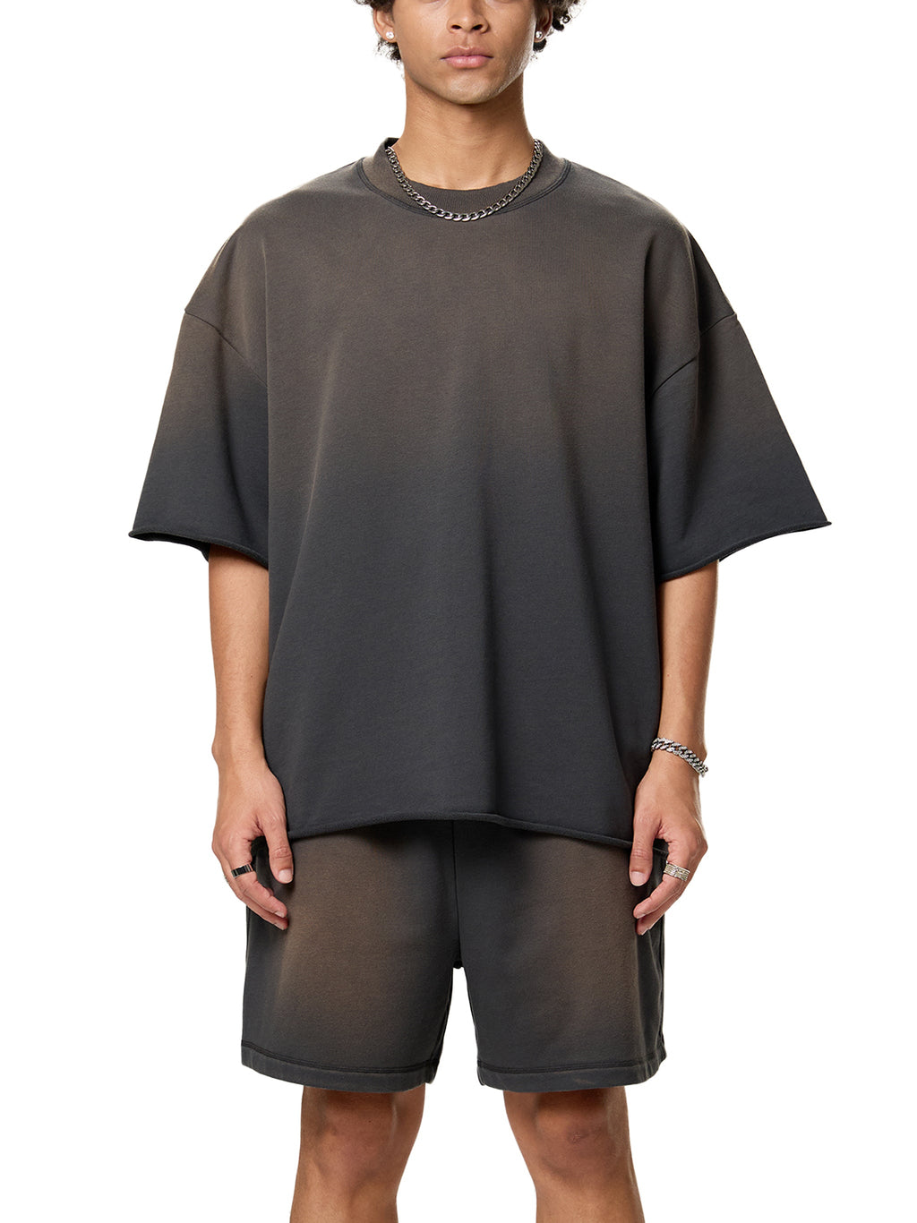 Womens' Faith Based Apparel - Clothed in Dignity & Strength - Sun Fade Raw Edge T-Shirt