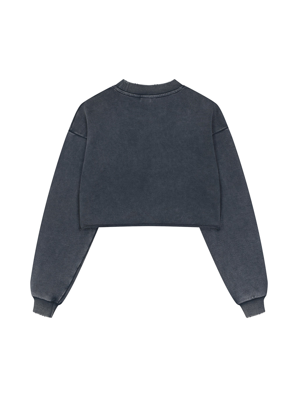 Charity for Peace Foundation - Peace Collective - Womens' Snow Washed Raw Edge Cropped Sweatshirt