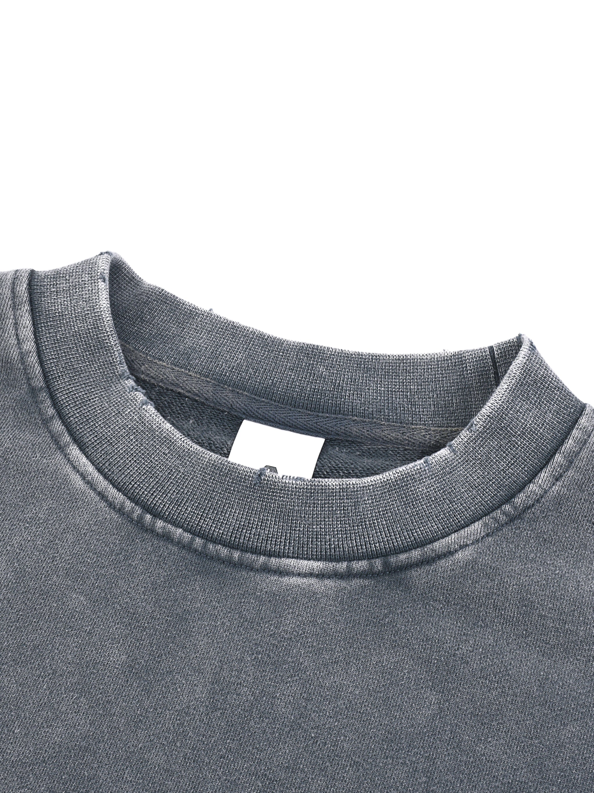 Charity for Peace Foundation - Impact Matters - Peace Collective - Womens' Snow Washed Raw Edge Cropped Sweatshirt