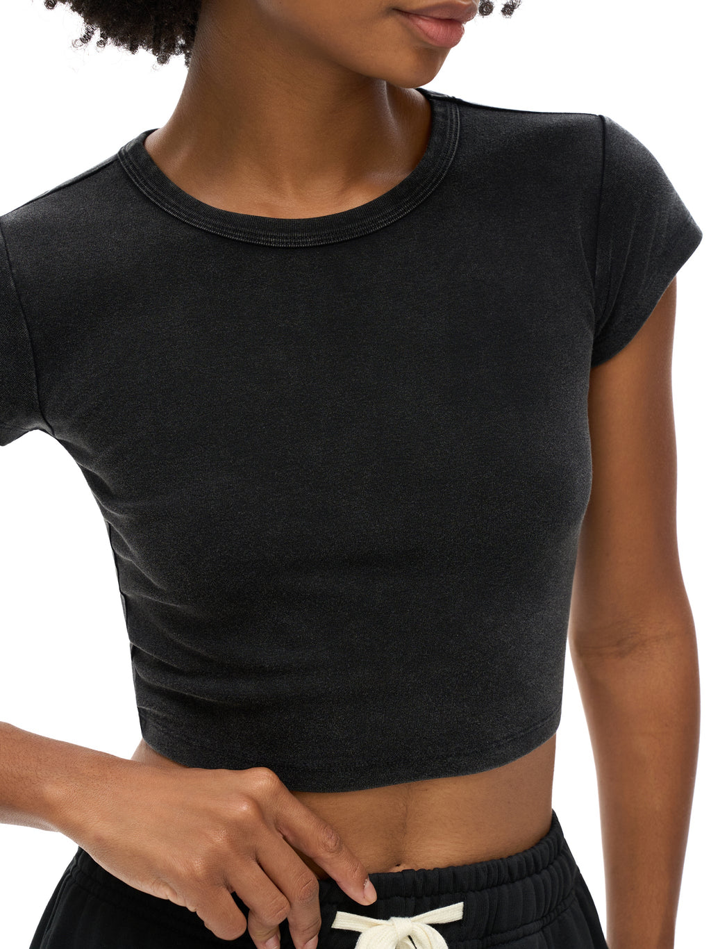 Charity for Peace Foundation - Peace Colelctive - Womens' Snow Washed Crop Top