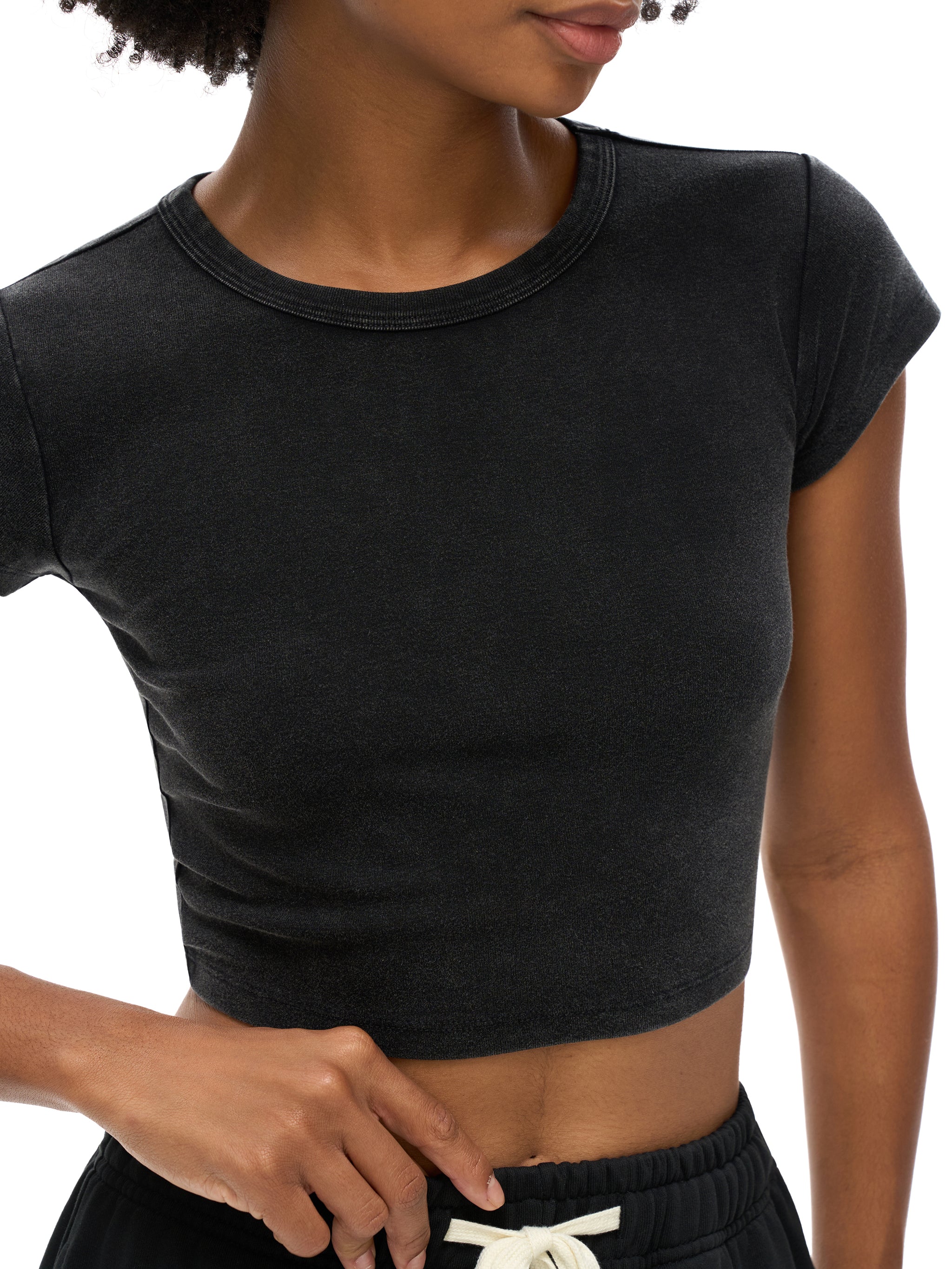 Charity for Peace Foundation - Peace Colelctive - Womens' Snow Washed Crop Top