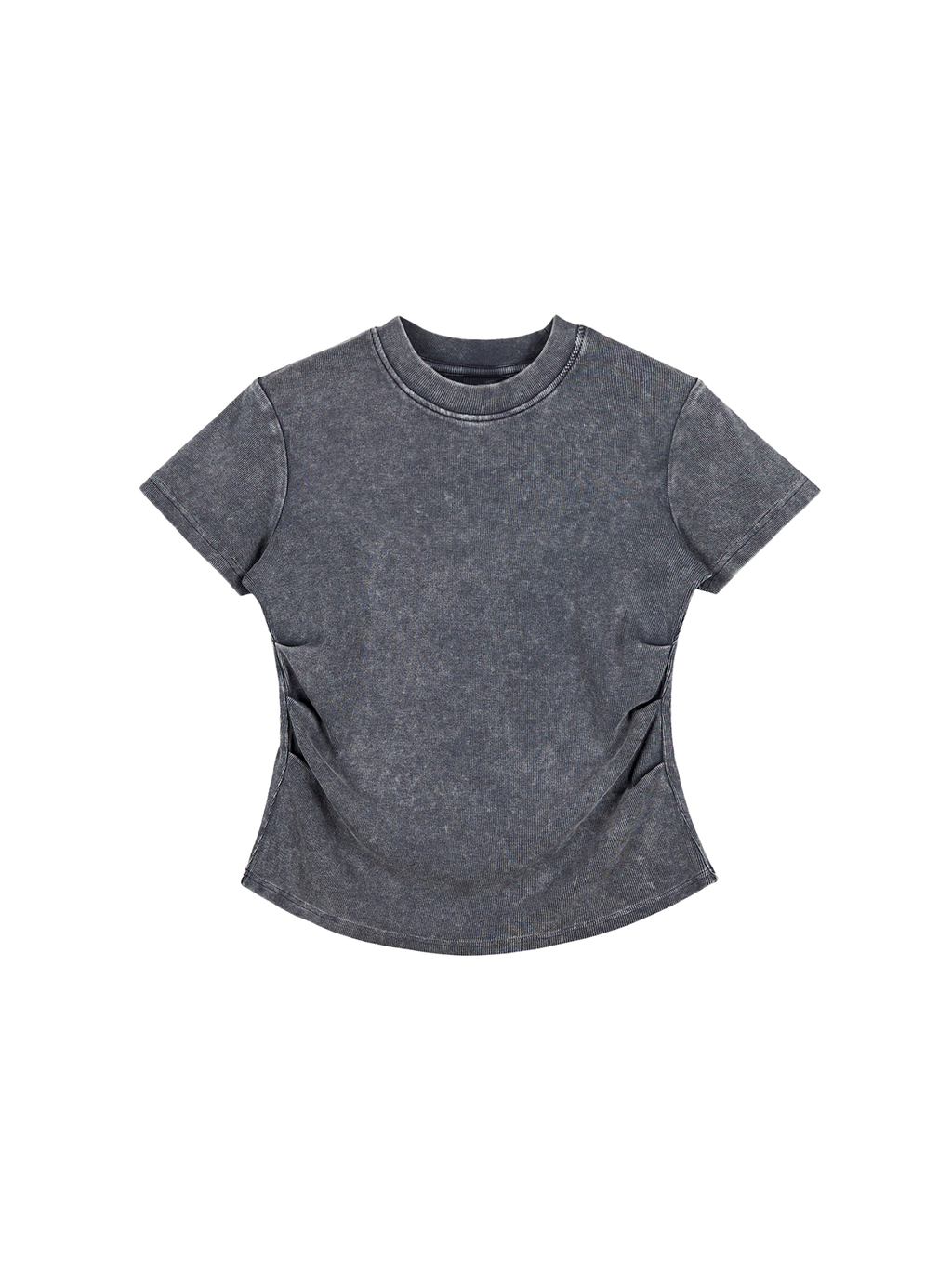 Women's Vintaged-Wash Bodycon Cotton T-Shirt - Faith Based Apparel - Wing T-Shirt