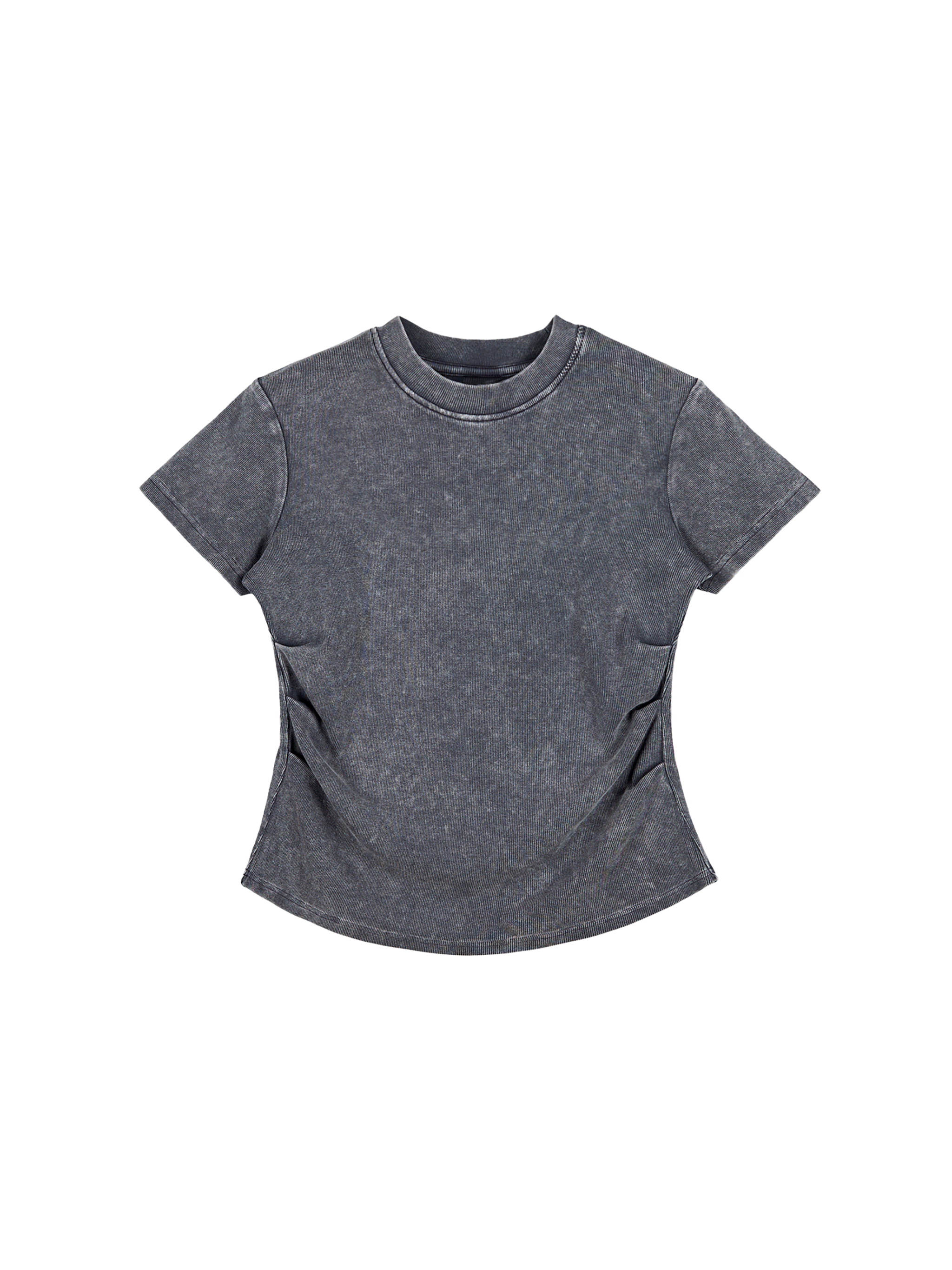 Women's Vintaged-Wash Bodycon Cotton T-Shirt - Faith Based Apparel - Wing T-Shirt