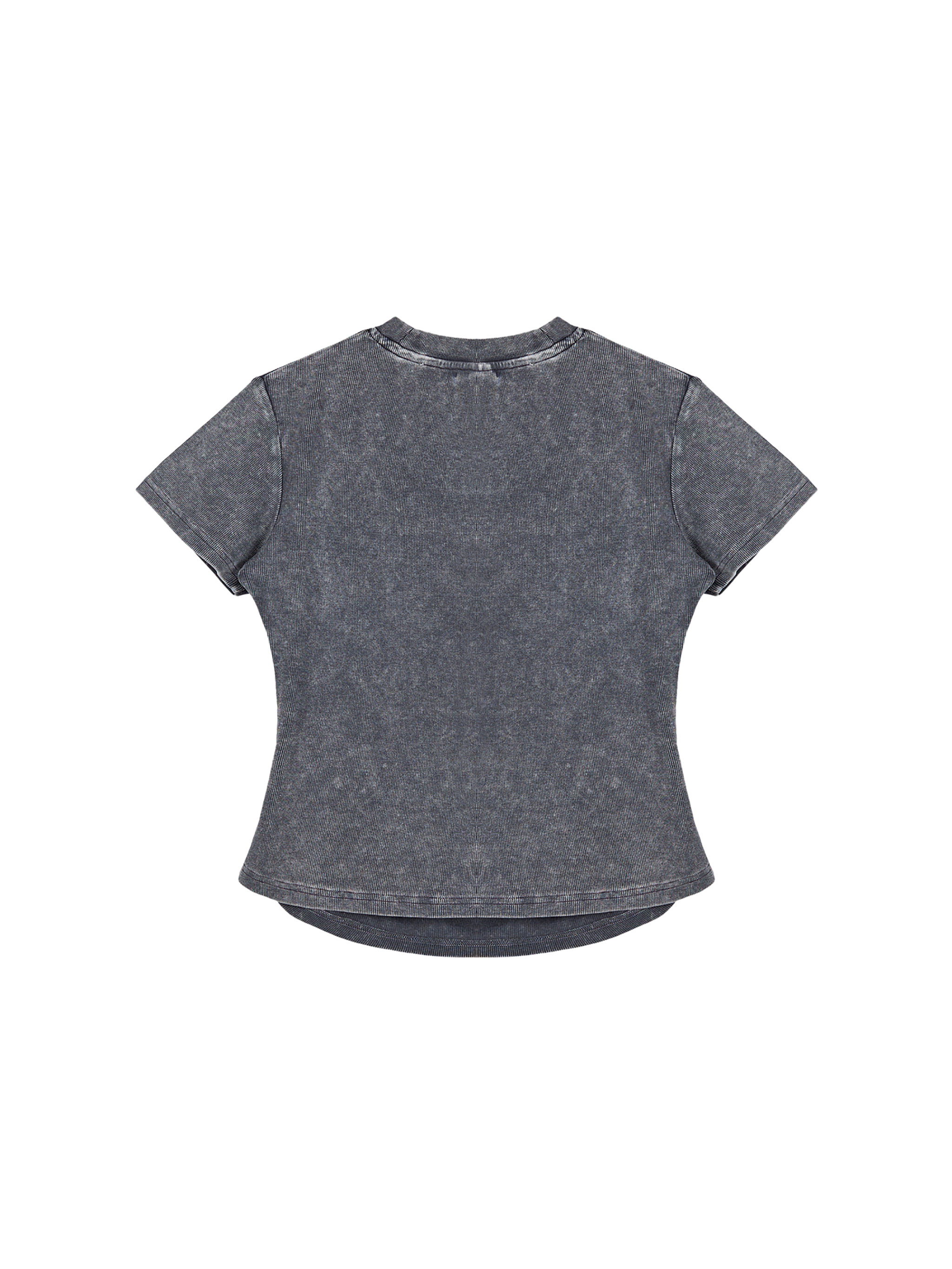 Women's Vintaged-Wash Bodycon Cotton T-Shirt - Faith Based Apparel - Wing T-Shirt