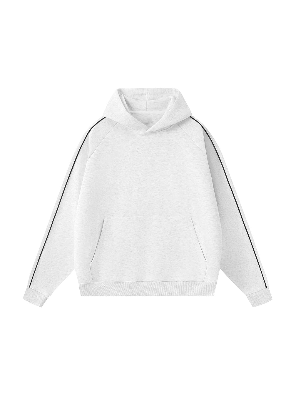 Faith Based Apparel - Kingdom Powered - Saved by Grace - Unisex Graphic Contrast Piping Raglan Hoodie