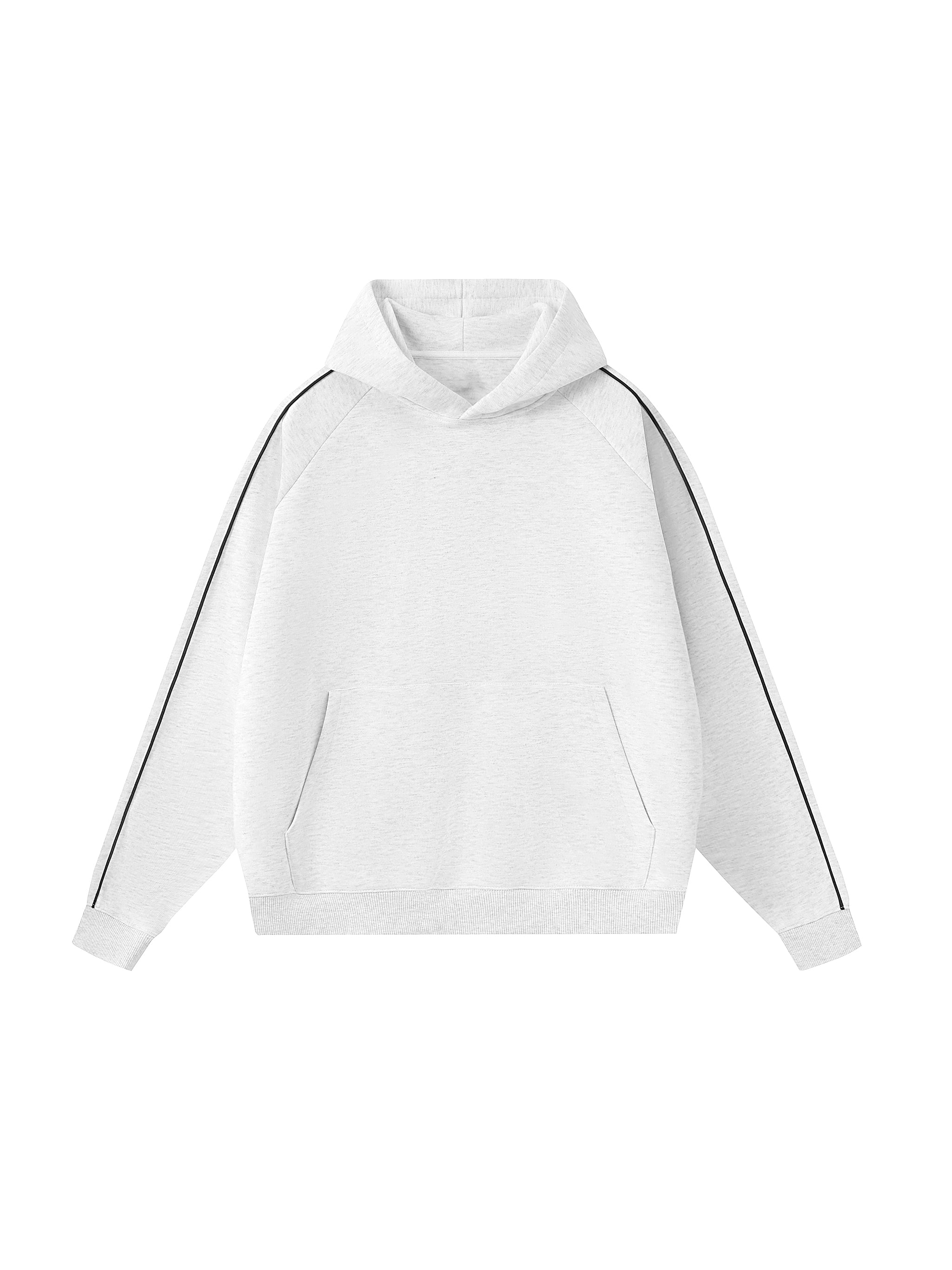 Faith Based Apparel - Kingdom Powered - Saved by Grace - Unisex Contrast Piping Raglan Hoodie